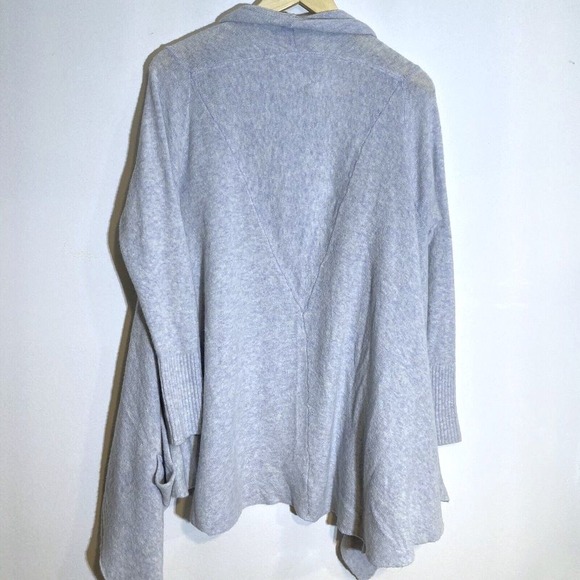 Free People Waterfall Cardigan Open Front Cozy Knit Sweater Drape Size S - Picture 2 of 6